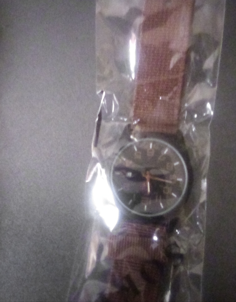 Brown Camouflage Watch